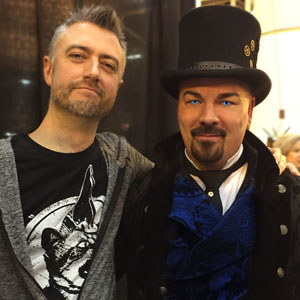 Lord Freakzilla with Sean Gunn